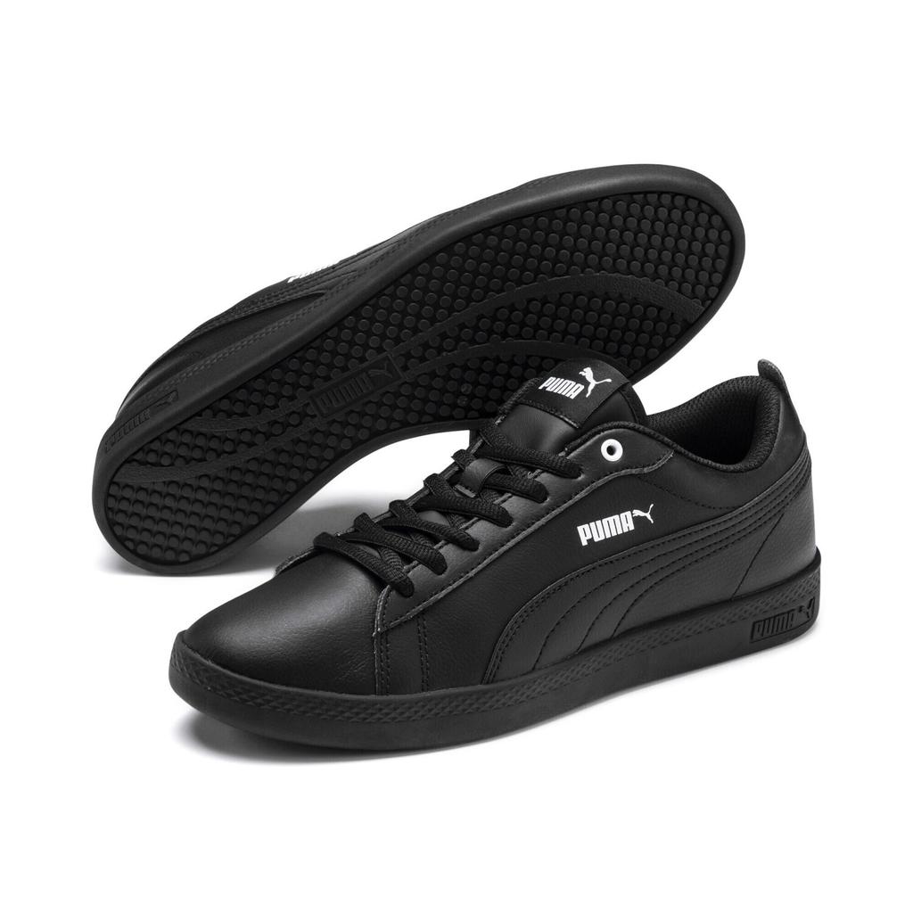 Кроссовки Puma Smash V2 Leather Women black/black