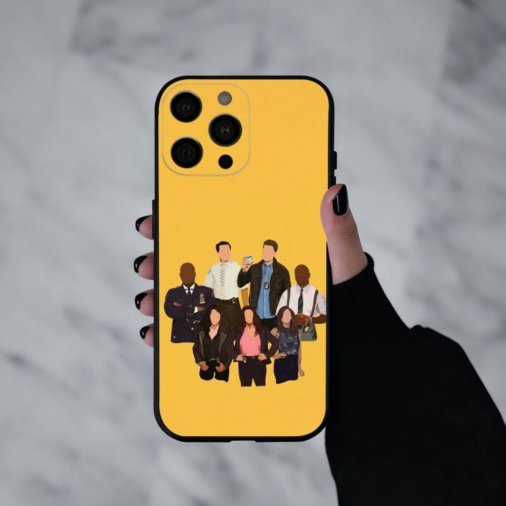 B-Бруклин 9-Девятка 99 Чехол для телефона Силиконовый Мягкий Для IPhone 17pro 16 15 14 13 12 11 X XR Plus Pro Max Plus