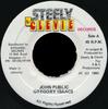 7-дюймовая пластинка GREGORY ISAACS John Public NONE Steely Clevie 1990 Ямайка Регги Ска Даб Б/у