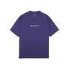 Jordan X Wordmark Embroidered Logo Crew Neck T-Shirt Unisex Tops Purple DV6466-514
