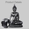 Статуэтка Будды из смолы, Сидящая фигурка, Домашний декор, Декоративная скульптура, Офис