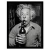 Ada Ingram Einstein With Beer Print