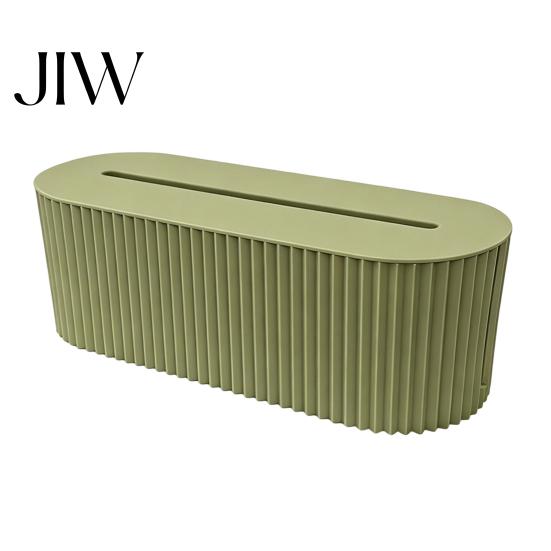 Desktop Cable Organizer Management Box, with Cover, Power Strip And Electrical Cord Organizer, for Home Office Wire Concealer