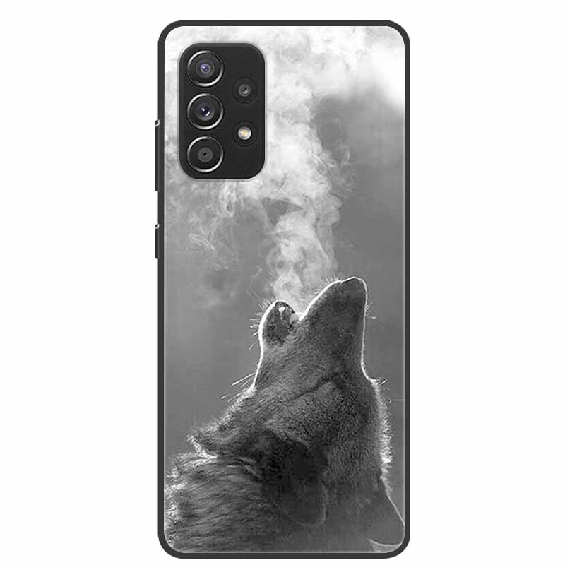 Для чехла Samsung A52s 5G противоударный мягкий силиконовый чехол из ТПУ для Samsung Galaxy A52s 5G чехлы для телефонов A52 S милый мультфильм