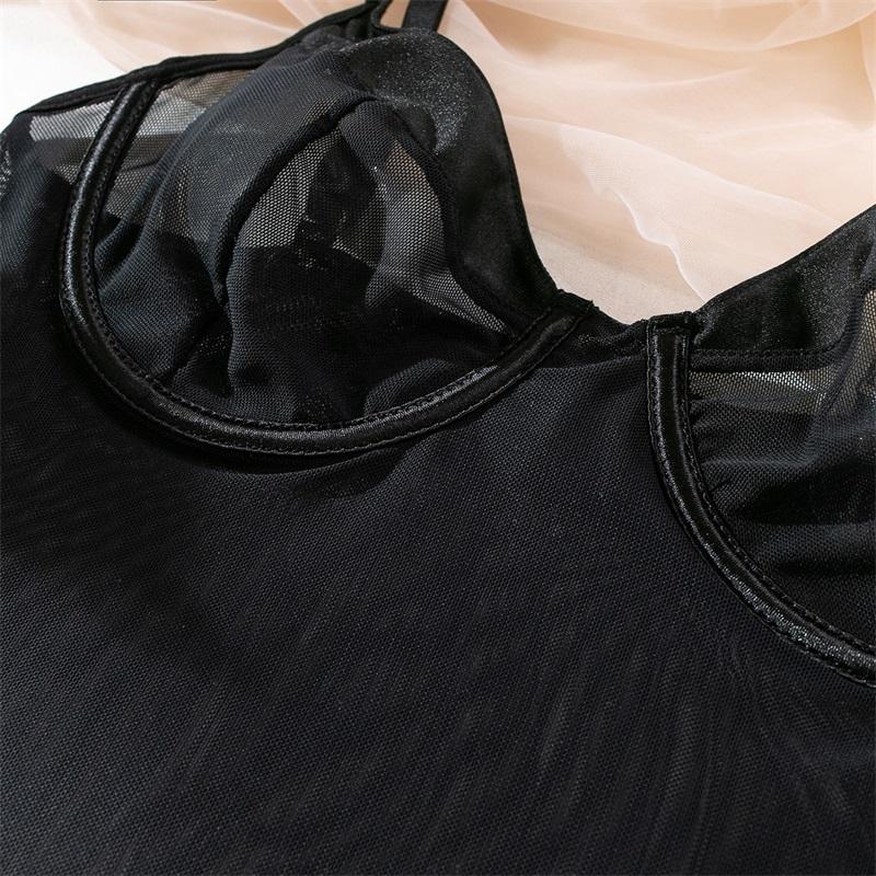 Aduloty Женское сексуальное женское белье, эротическое боди, перспективный минималистичный базовый облегающий комплект с подтягивающими перчатками для бедер, комплект нижнего белья