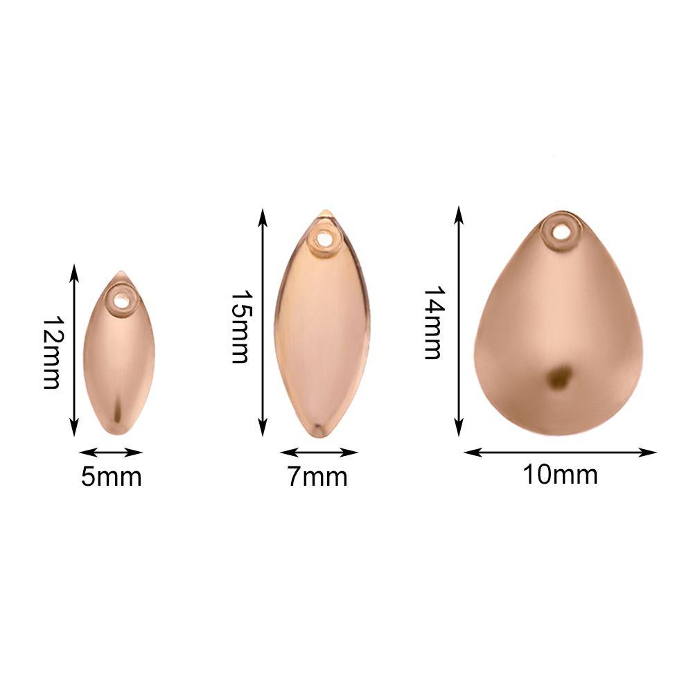 Вращающийся гладкий никелированный блесна-аттрактант для рыбалки, лепестки-спиннеры, металлическая ива, металлическая VIB приманка