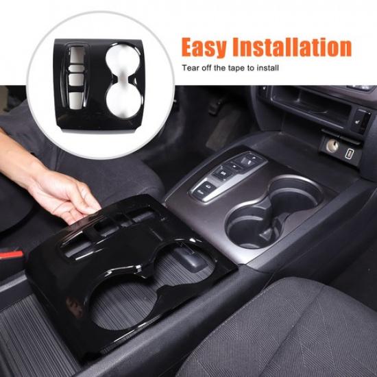 Glossy Black Center Console Gear Shift Panel Cover Trim for Honda Pilot 2016-23