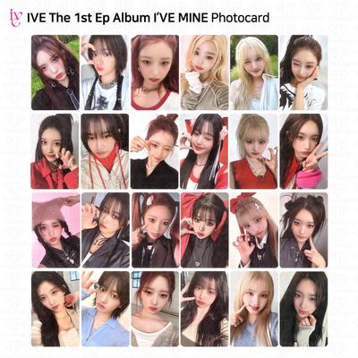 Официальная фотокарточка первого EP I'VE MINE KPOP K-POP