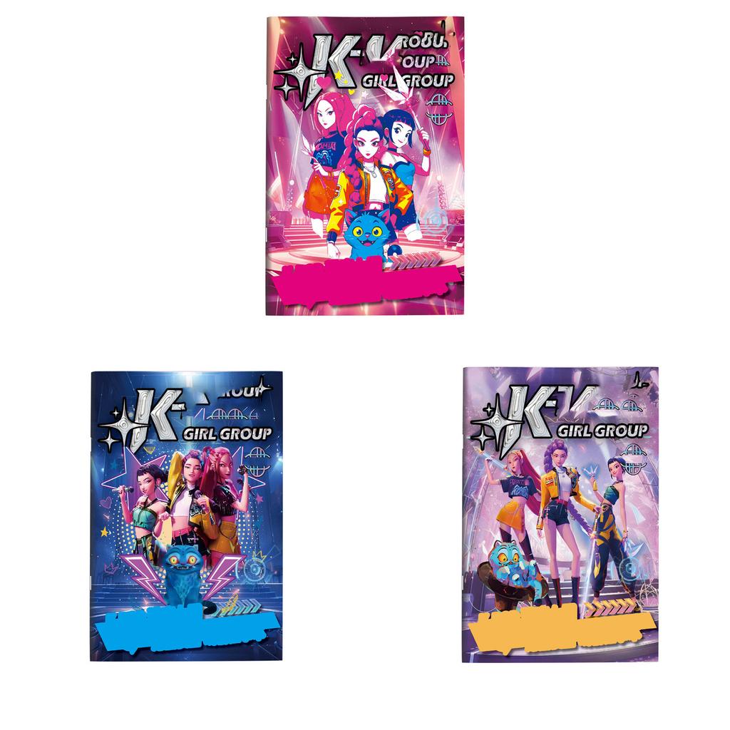 Sketchbook, Children's Cartoon Line, Coloring Book, Control Drawing Book, Kindergarten Drawing Book 3pc