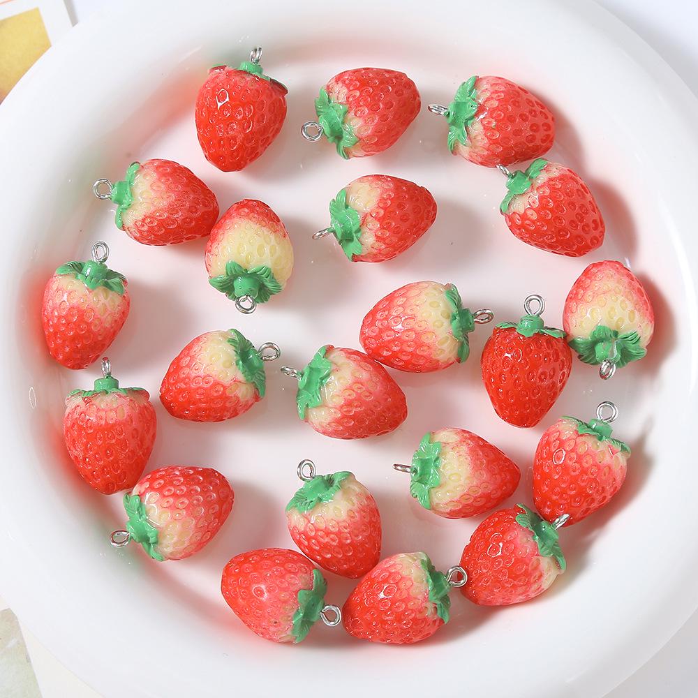 Смола Фрукты Миниатюрные DIY Аксессуары: Серьги, Брелоки, Чехлы для телефонов и Подвески для сумок