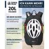 Wanderrucksack - Terra Peak - Flex 20 - 20L - Noir - Ergonomique - Mixte