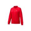 Li Ning Plain Logo Zip Stand Collar Long Sleeve Sweatshirt Women Sweatshirt Red AWDRB06-2
