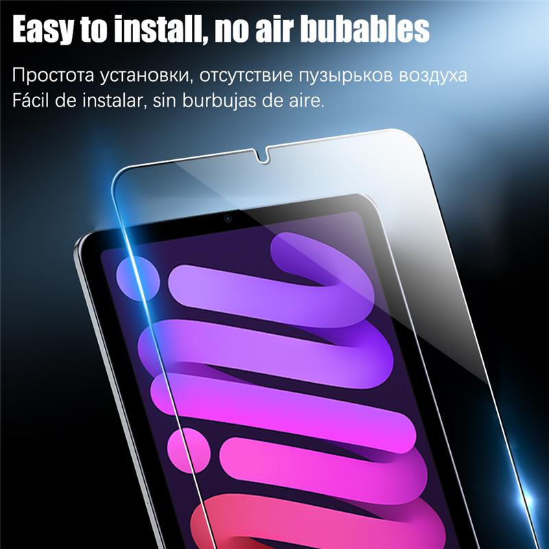 Tempered Glass Screen Protector for iPad Mini 7 6 4 5 a17 Pro 8.3 7.9 Film Accessories