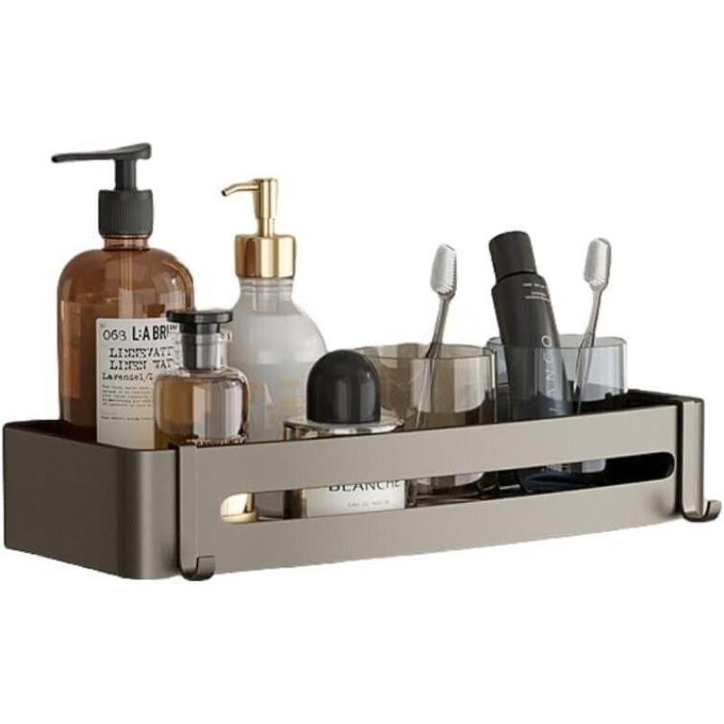 Держатель для хранения в ванной Полка Органайзер для душа Стойка Настенная полка для хранения США