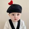 Модные детские вязаные шапки Вязаный берет Шапка художника Берет для малыша Шапка для улицы