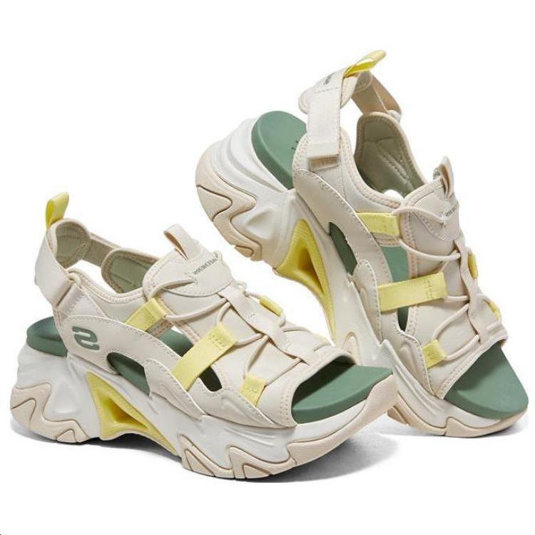 (WMNS) Skechers Stamina V3 'Beige Green' Women's 119874-NTYL