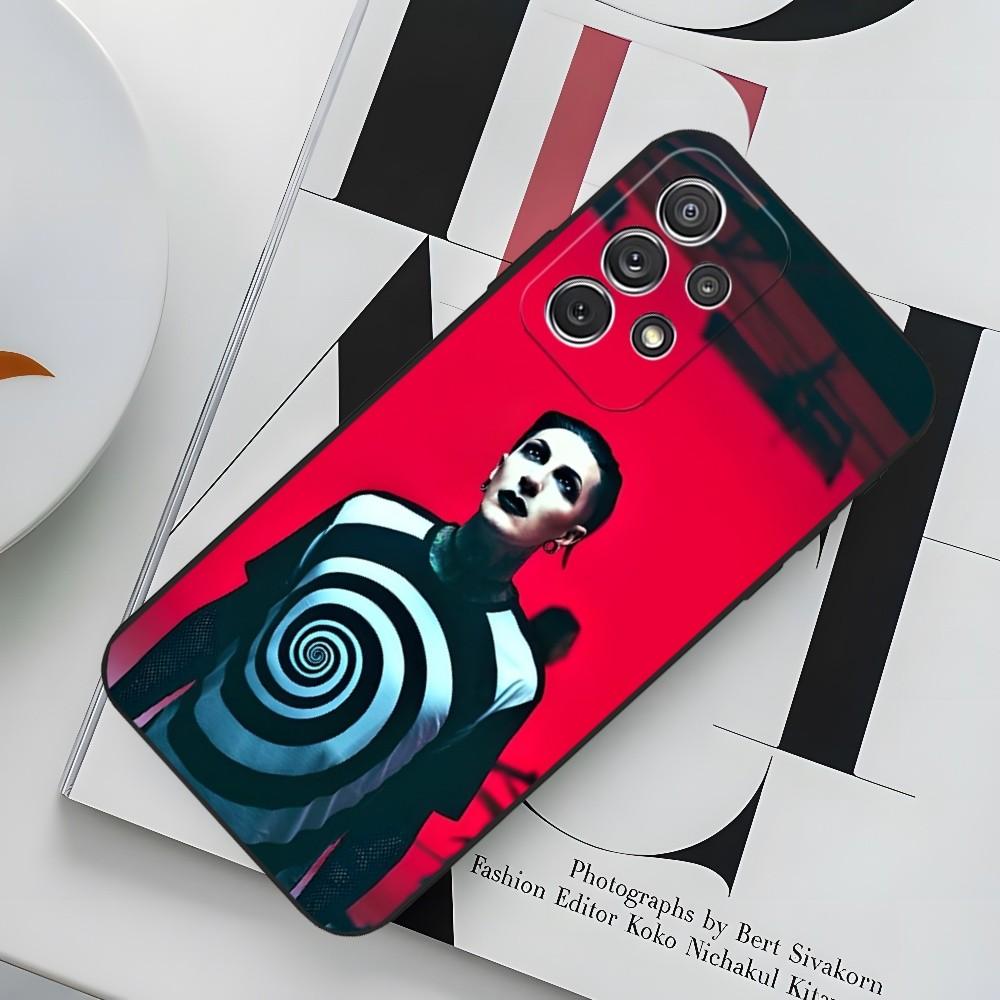 Музыкальная чехол для телефона Motionless In White для Sumsung Galaxy S24 S23 S22 S21 S20 A24 A34 N20 M54 A54 A53 Fe Plus Ultra Черный Мягкий Чехол