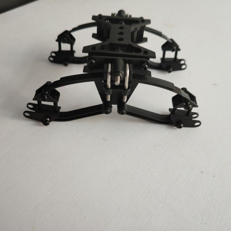 Metal Bi-axle Rear Suspension for 1/14 Tamiya RC Dump Truck SCANIA 770S VOLVO 750 Mercedes-Benz ACTROS 3363 MAN Toys Car Parts