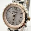 SEIKO Lukia Рабочая радиоприемная коробка в комплекте 1B25-0AJ0 Женские часы, Состояние, Радиоуправляемые на солнечной энергии, Подтверждено, [V330]