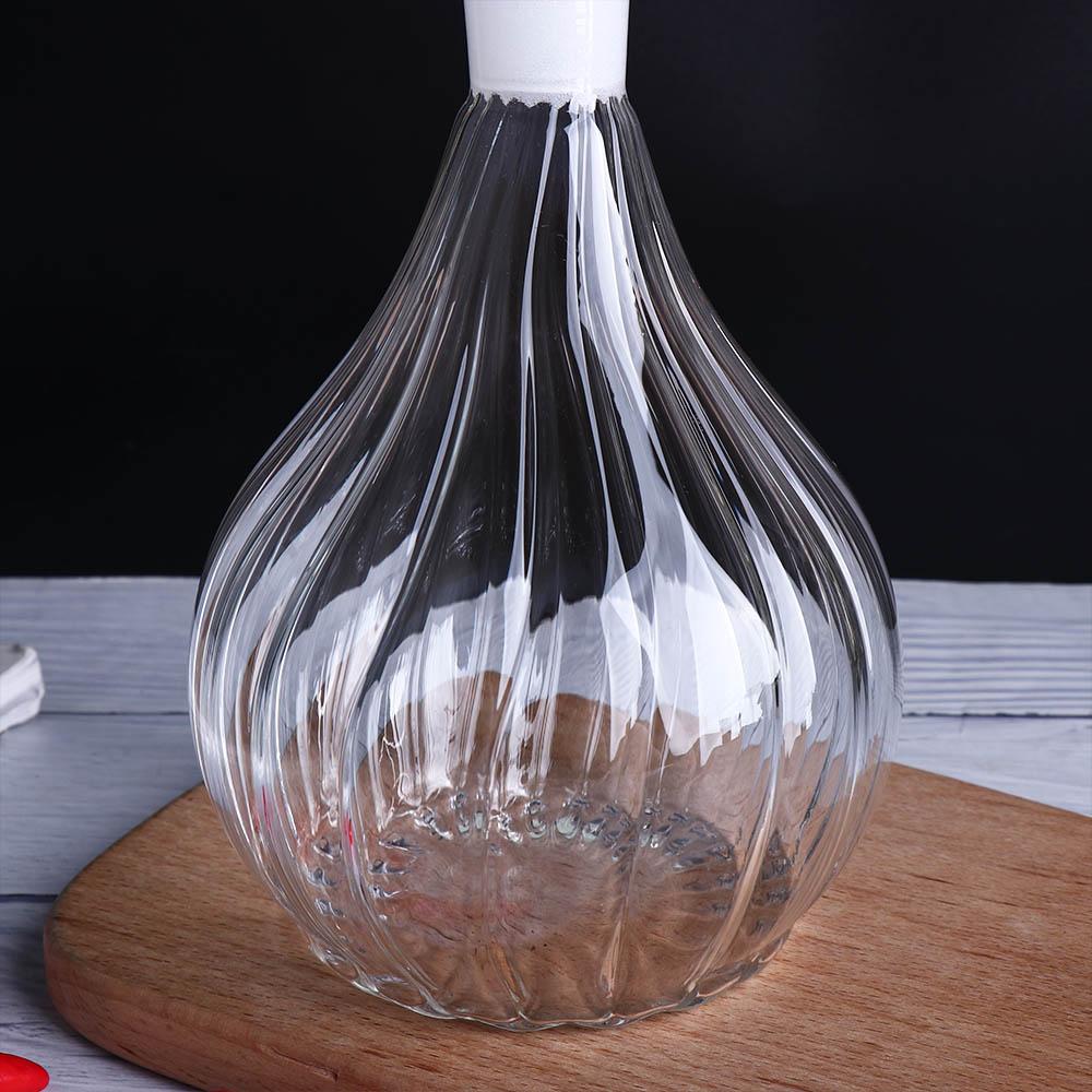 Glass Oil Dispenser Pouring Spout Condiment Container Leakproof Vinegar Bottle BBQ