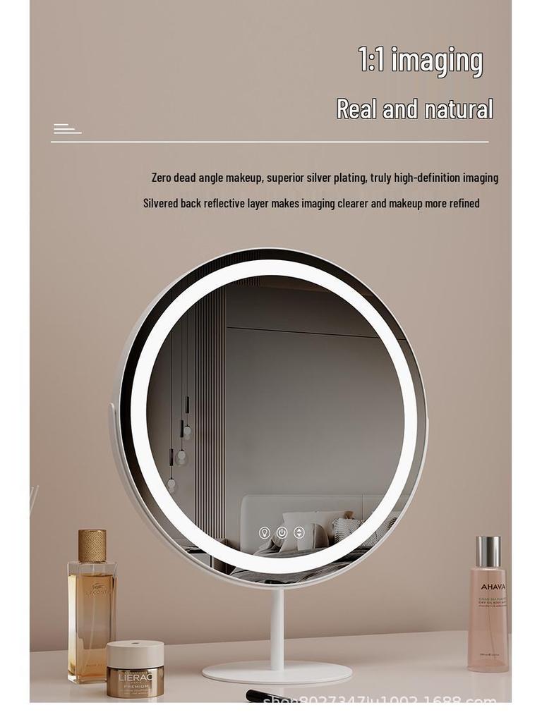Rotatable Smart LED Vanity Mirror with Touch Sensor