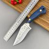 Forged Boning Knife Kitchen Cleaver Barbecue Meat Cutting Fishing Knife Paring Cooking Utility Knife with Sheath