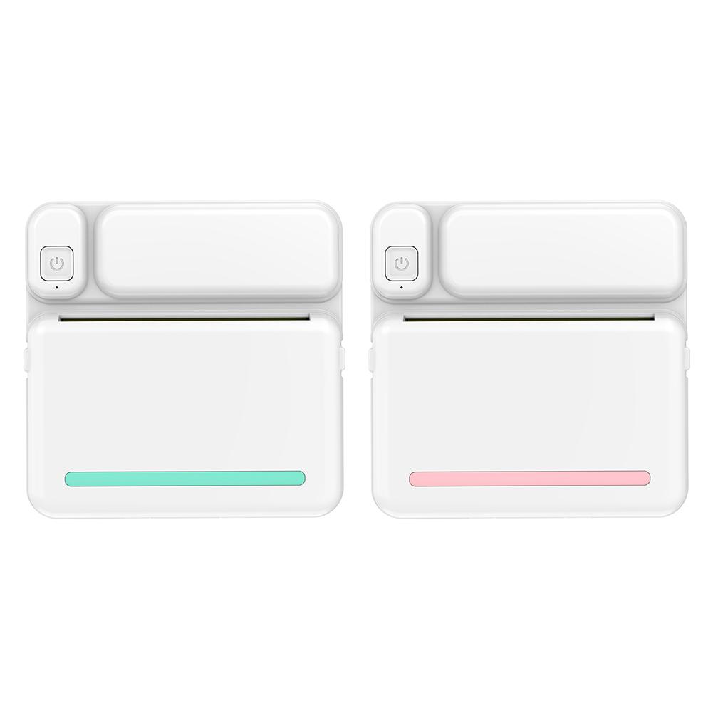 Портативный термопринтер C19 200 точек на дюйм с бумагой, устройство для печати студенческих заметок и этикеток, беспроводные Bluetooth-принтеры для Android iOS