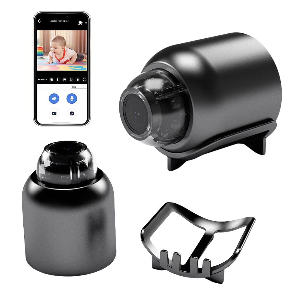 Мини IP-камера HD 720P/1080P с широким углом обзора 140°, камера видеонаблюдения, портативная беспроводная видеокамера для дома, офиса, магазина, склада