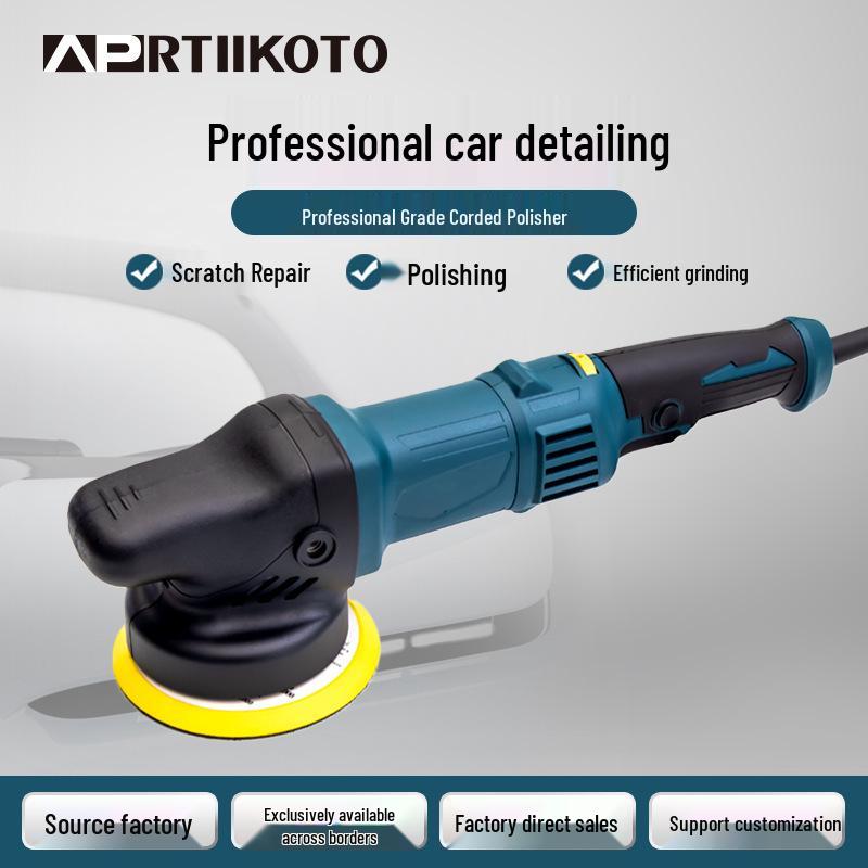 Электрическая высокомощная регулируемая скорость Автомобильный полировщик и шлифовальная машина для ремонта царапин на стекле