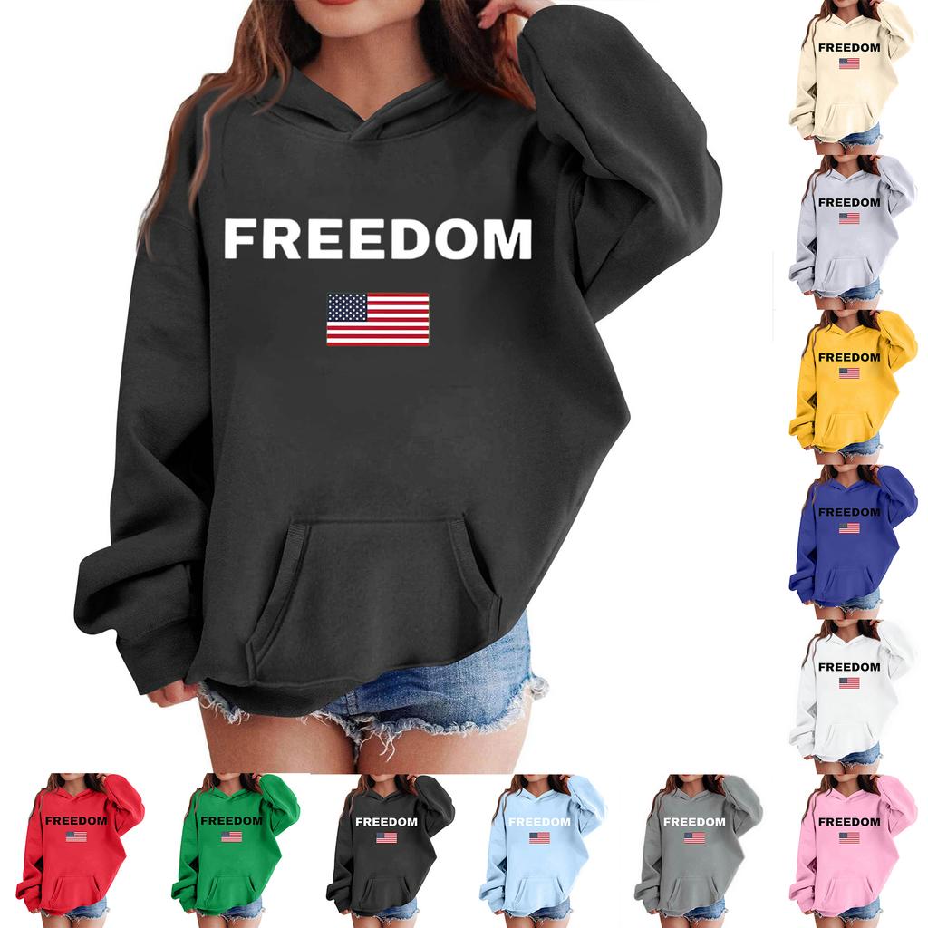 Kids' Fashion Printed Pullover Casual Long-Sleeve Crewneck Hoodie Top