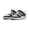 Nike Court Borough Low 2 PS Белый Темно-синий Черный Красный DO7447-101
