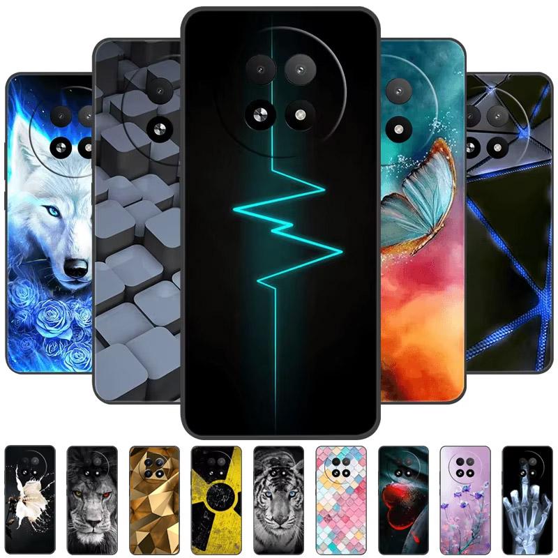 Мультяшная Мода Для Realme 12 12x 5G Чехол Мягкий Силикон ТПУ Чехол для Телефона Для Oppo Realme 13 5G Защитный Fundas Бампер Coque