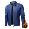 New Men'S Leather Jacket Men'S Autumn And Winter Motorcycle Casual Jacket Men'S Clothing