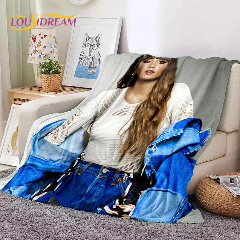 3D Cute Aitana Spanish Singer Soft Flannel Blanket for Beds Bedroom Sofa Picnic,Throw Blanket for Cover Outdoor Leisure Nap Gift