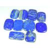 24-36MM Blue Lapis Lazuli Octagon Cabochon Loose Gemstone 10Pcs Lot SY-437