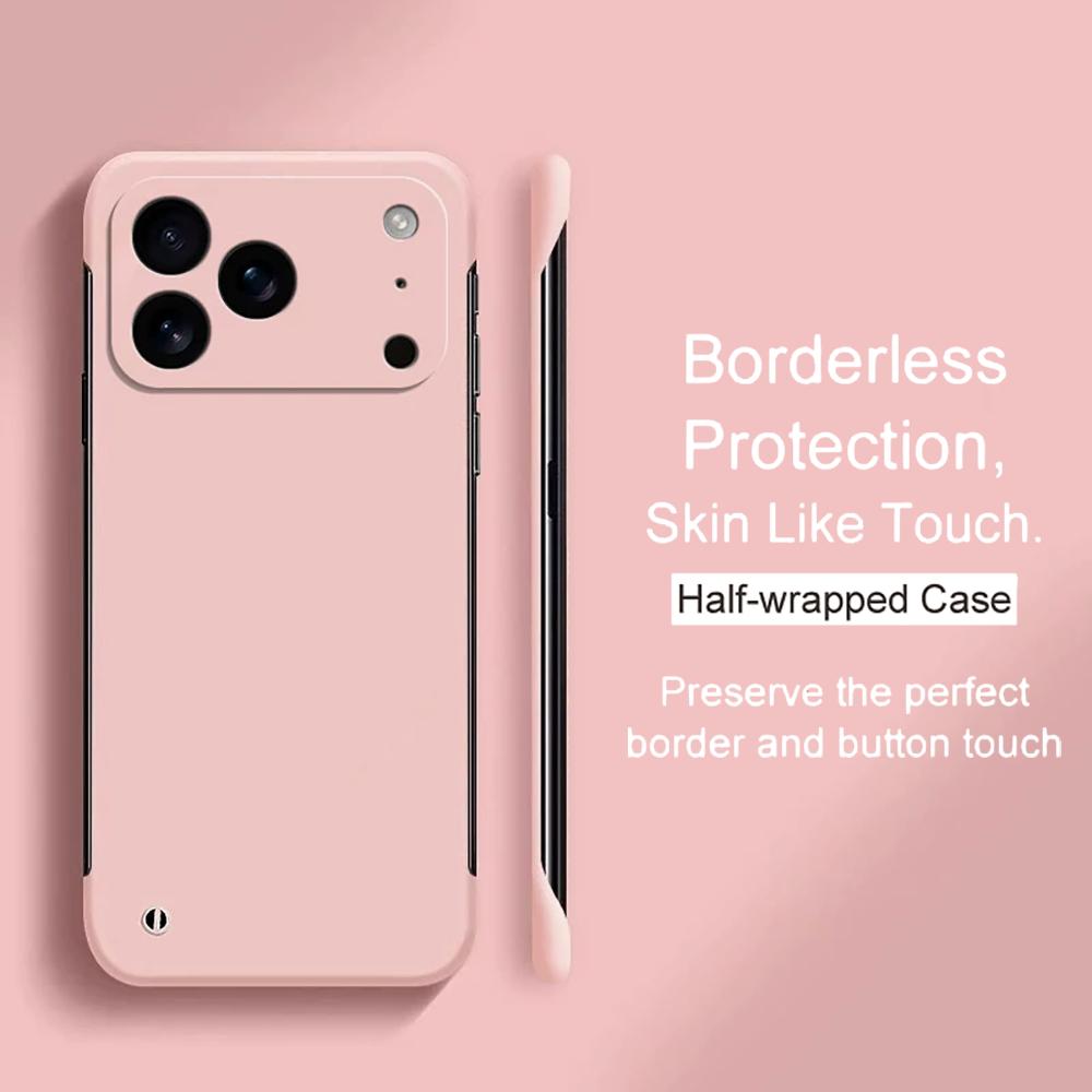 Безрамочный Жесткий PC Чехол для For Iphone Конфетный Цвет, Ультратонкая Матовая Задняя Крышка, Для Iphone 17 Pro, Air Pro Max, 17 Pro, 17 Air
