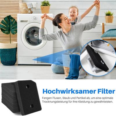 6 шт. сменный фильтр для сушильной машины Miele T1 с тепловым насосом 9164761 фильтр из вспененного ворса профессиональные запасные части для сушильной машины аксессуары