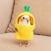 Windproof Bird Transform Clothing Soft Parrot Flight Suit Cute Pineapple Bird Clothes  Pet Show