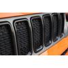 Передняя молдинг автомобиля для Jeep Renegade 2022 2023, средняя решетка, накладка, наклейки, внешний стиль
