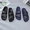 Summer New Men's Soft Sole Slippers Couple Style Beach Shoes Indoor Outdoor Dual Use Flat Bottom Slippers Lightweight Non Slip