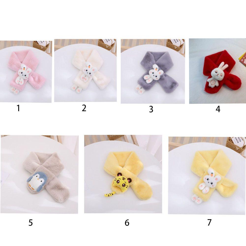 All-match Warmth Cartoon Child Scarves Wraps Collar Scarf