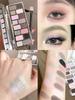 Cheeryep Aauthcntice Sell Qianyan 16 Color EyeShadow Palette Pink Brown Cowboy Blue Multicolor Matte Pearl Smoky Eye Makeup