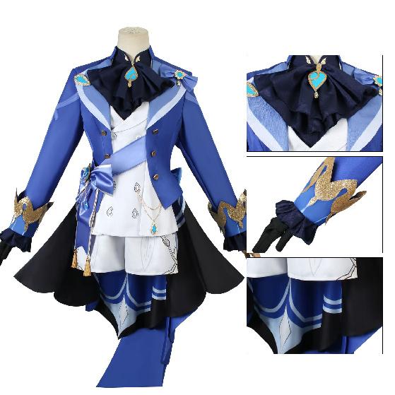 Genshin Impact Furina Cosplay Costume Hydro Archon De Fontaine Outfit Anime Cosplay Clothing