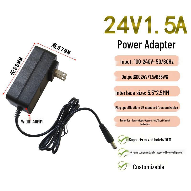 Светодиодная лента и роутер Адаптер питания 12 В/2 А