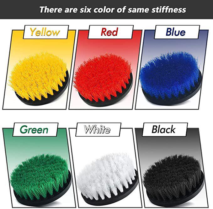 Набор щеток для электрической дрели: Бытовые насадки для скрабирования и чистки