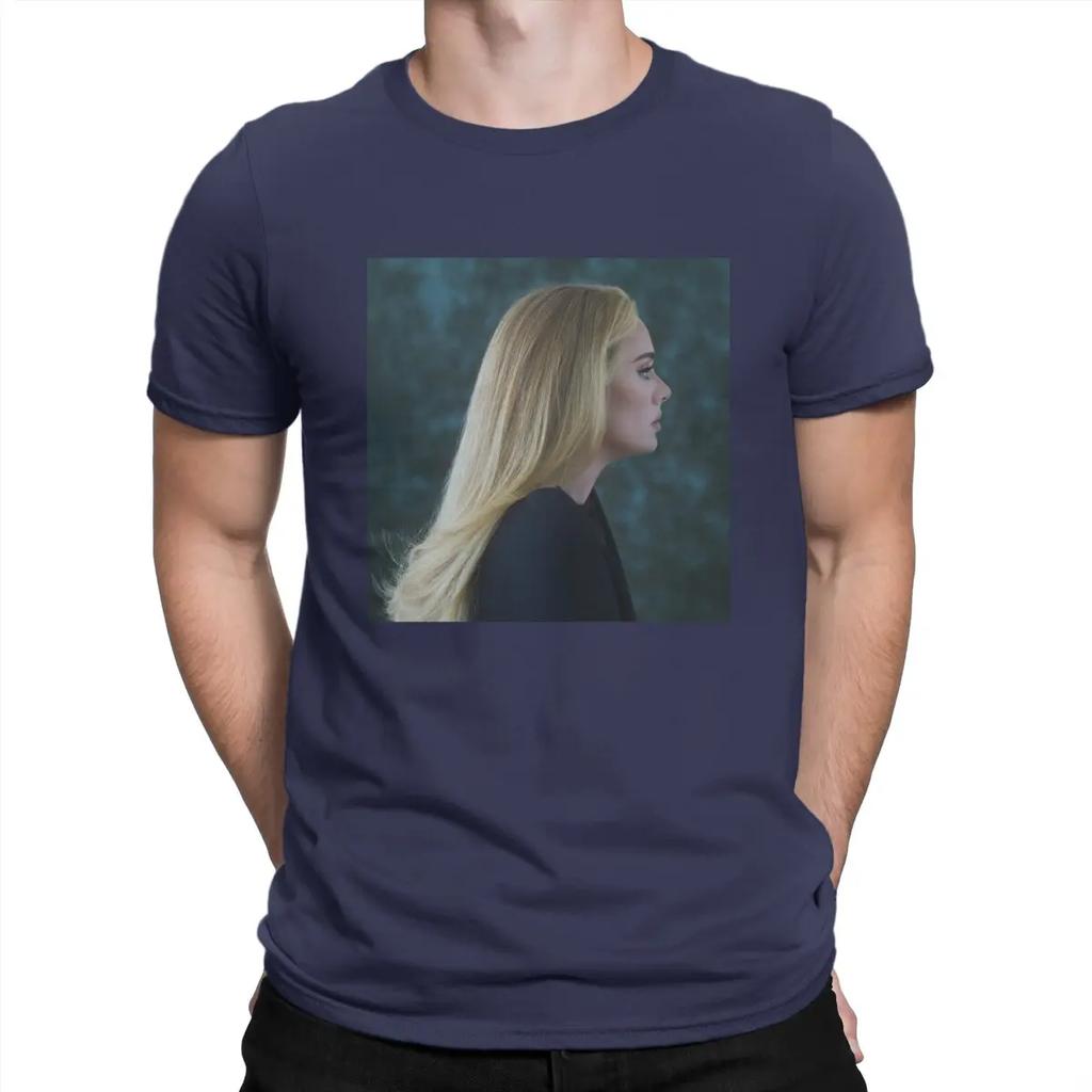 30 Pop Music T-Shirt Men A-Adele Singer Casual Cotton Tee Shirt Crew Neck Short Sleeve T Shirt Summer Clothing