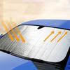 Car Window Sunshades Foldable Sunshade Windshield Front Visor Cover Curtain Car Sun Shade Anti-Uv Protection Auto Accessories