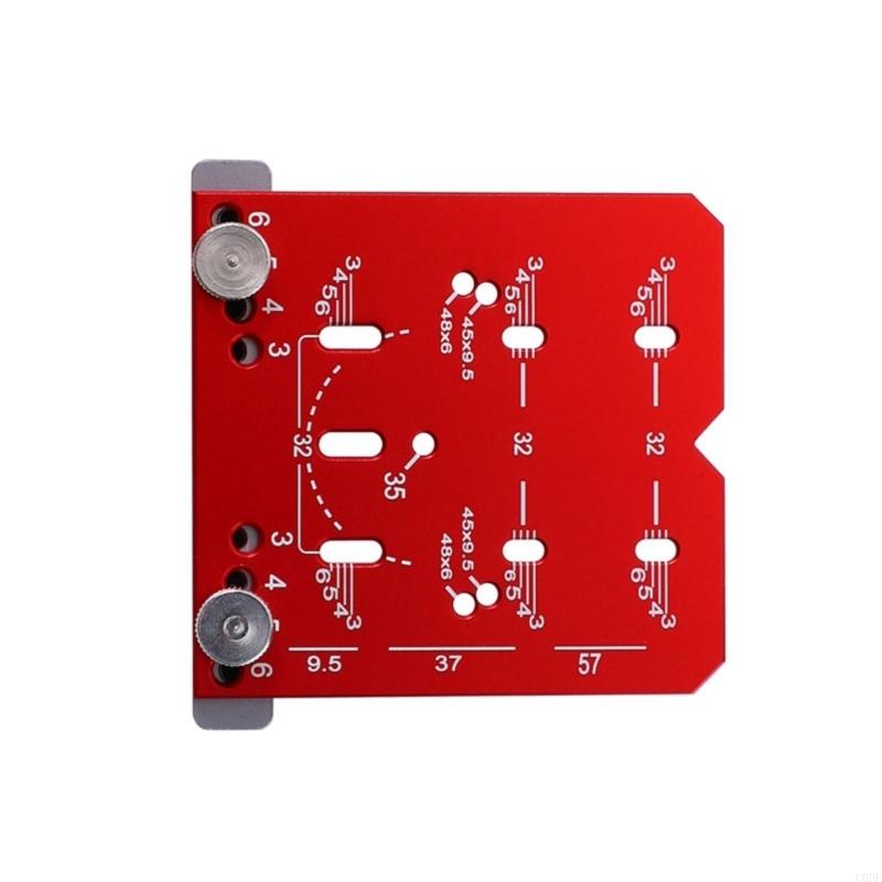 Profession Hinge Installation Tool Adjustable Rulers For Woodworking Application