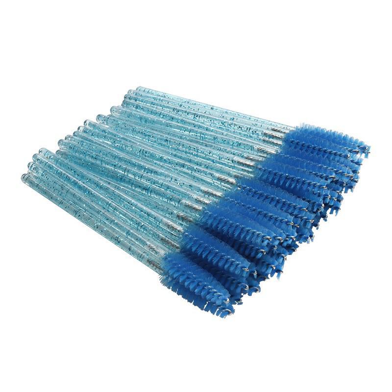 Disposable Crystal Rod Eyelash Extensions Brush - Spiral Curl Comb