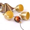 Antique Wind Chime Copper Yard Garden Outdoor Living Decoration Metal Wind Chimes Outdoor Chinese Oriental Lucky Metal Win